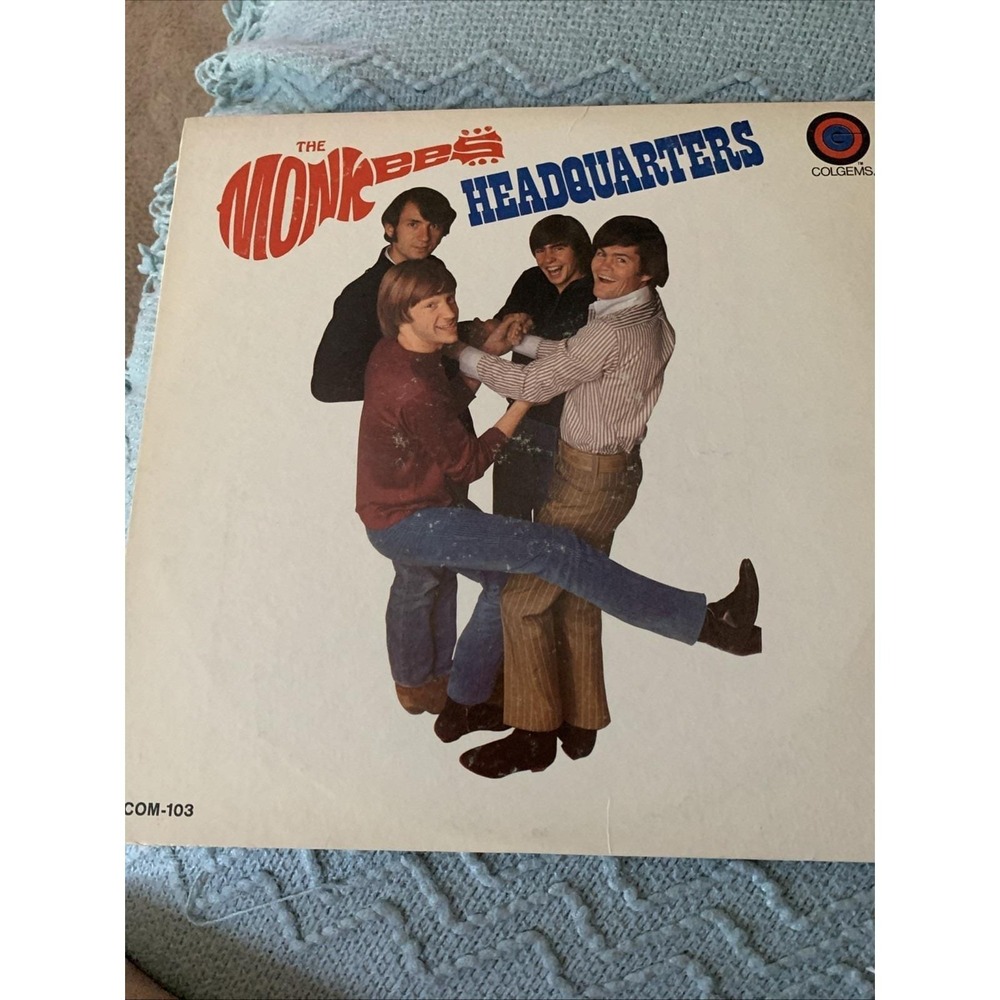 Vintage LP The Monkees Headquarters Colgems Vinyl Record CM-103